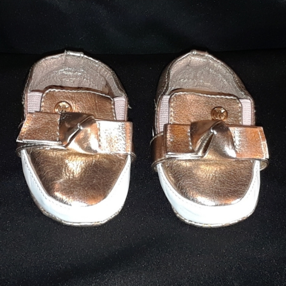 Michael Kors Rose Gold Infant Shoes